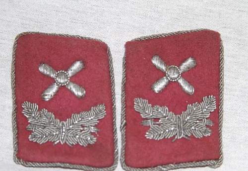 Luftwaffe Flight Engineer Collar Insignia