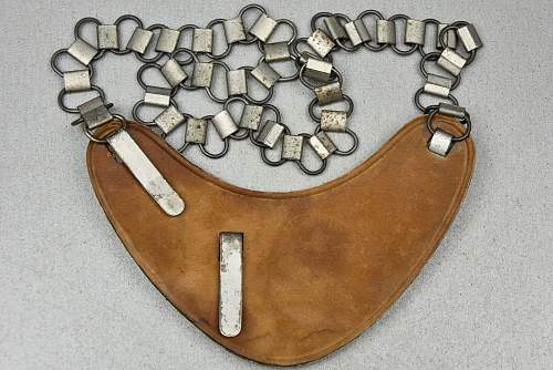 Heer feldgendarmerie gorget.