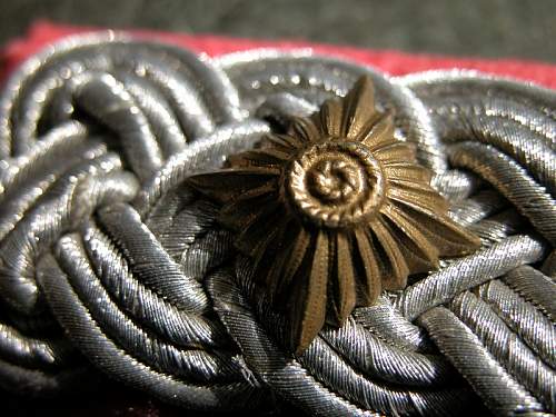 Heer Officers Mantel Panzer Lt. Col. with cuff title