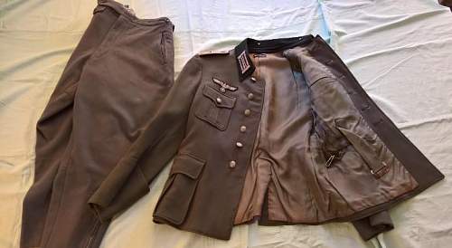 Opinion on a sergeant of the engineers corps uniform