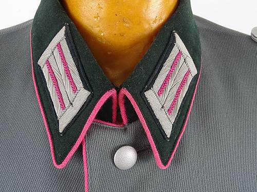 Panzer Officer Piped tunic