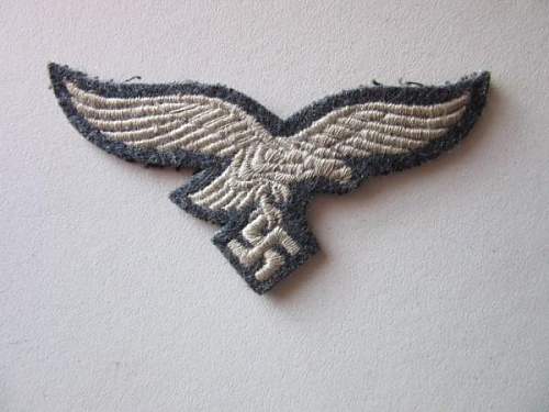Luftwaffe breast eagle opinions