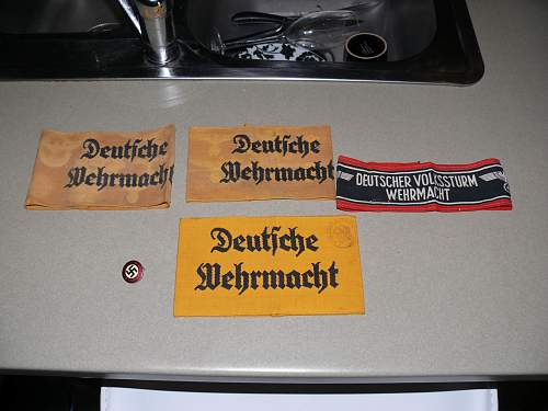 Deutsche Wehrmacht armbands