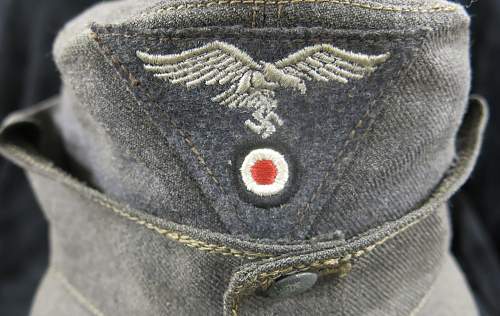 Original M43 Luftwaffe field cap?