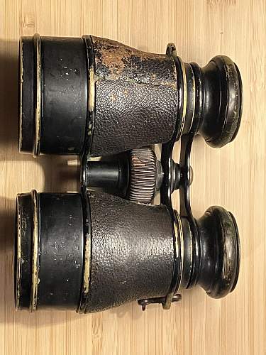 &quot;Horrido&quot; Binoculars with FJR inside a Star of David?