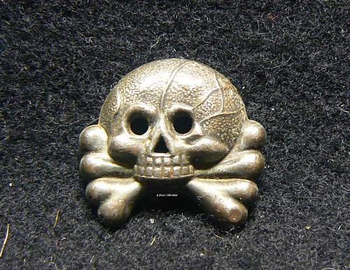 Real or fake? Skull insignia
