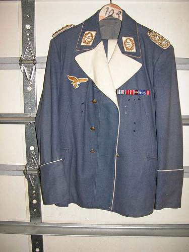 Movie Prop?    Luftwaffe General tunic and trousers.