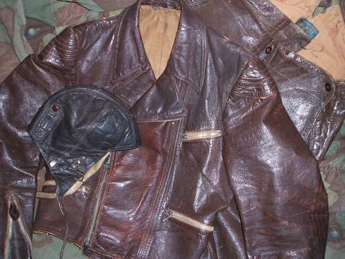 luft leather pilot set