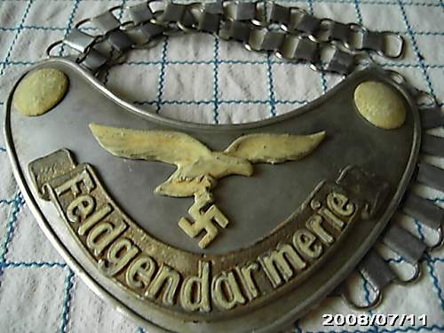 Feldgendarmerie Gorget Review