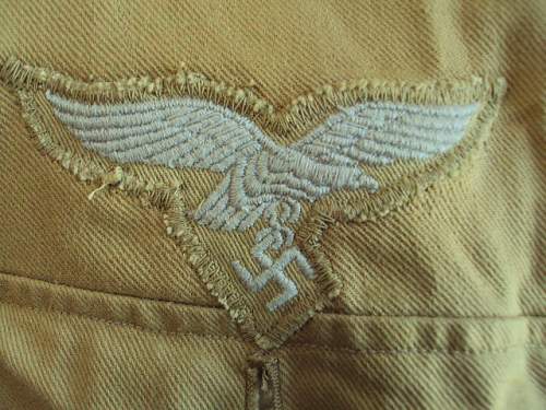 luftwaffe tropical tunic. Please!!  Is it original???? thank you :)