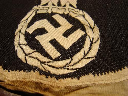 WWII German Eagle PT vest &quot;PANZER&quot; Black Eagle Insignia