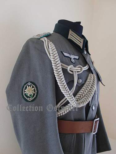 GJ Oberstleutnant  Austrian Tunic