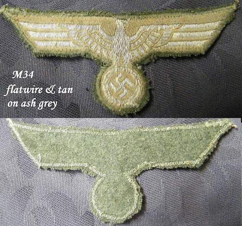 WWII German Officer's Breast Eagles