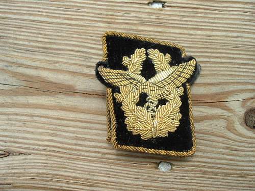 Luftwaffe generals collar tabs