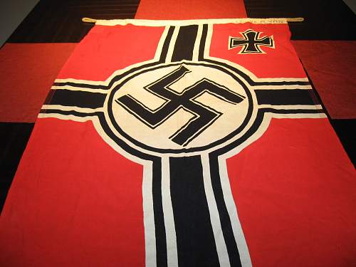 &quot;out of the Woodwork&quot; Reichs Kriegs flag 80x135