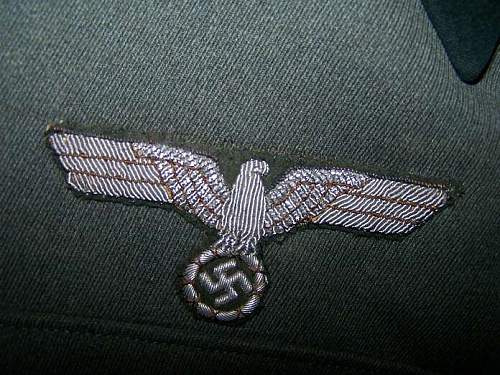 German Gebirgsjager Oberlieutenant's tunic