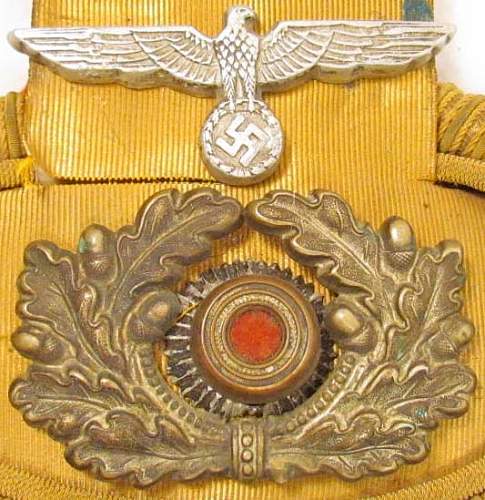 German nazi shoulder board? Epaulette?