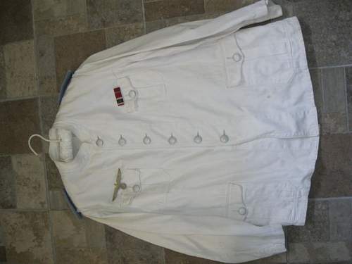 Heer Officers white summer tunic