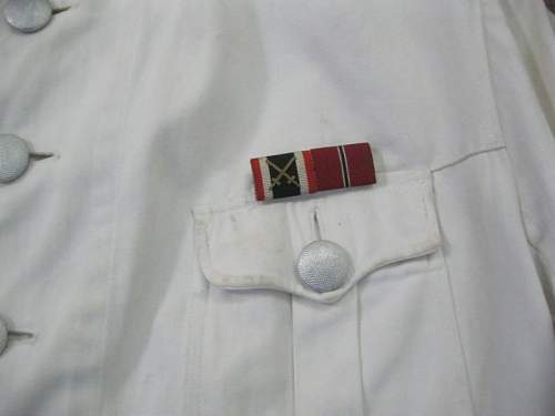 Heer Officers white summer tunic