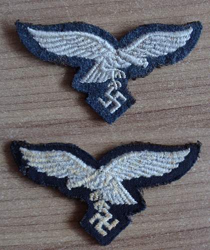 Need help with Luftwaffe breast eagle