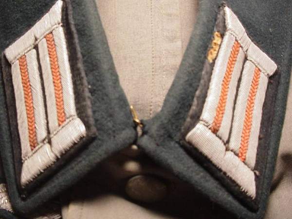 Panzer officers tunic duck material