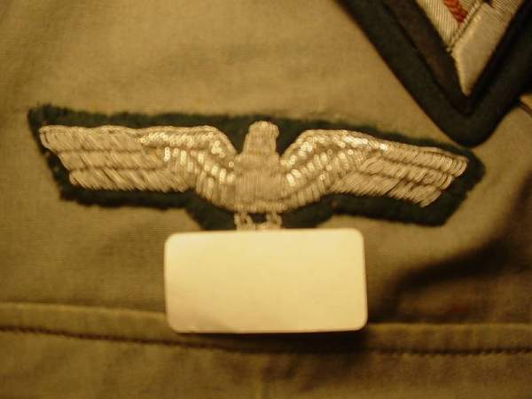 Panzer officers tunic duck material