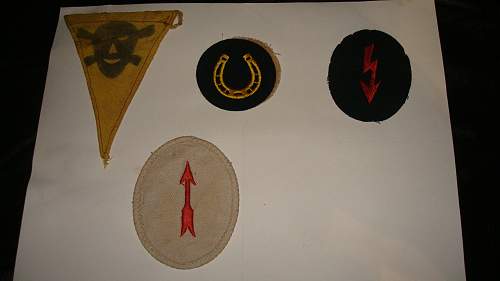 Some Insignia and Warning Marker