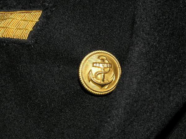 Kriegsmarine Officer Reefer Jacket