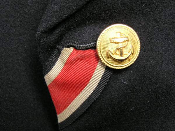 Kriegsmarine Officer Reefer Jacket