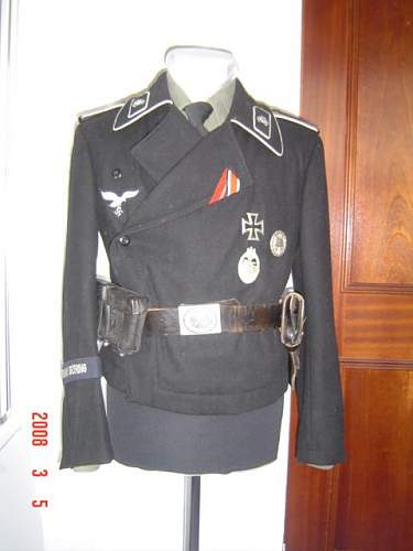 General Goering Wach Batallion tunic and cap