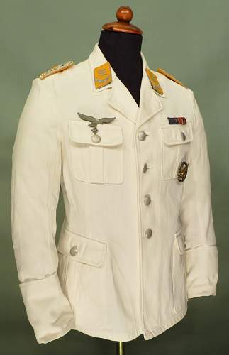 Luftwaffe White Summer Tunic...