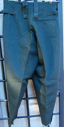 WH-Issue M43 Trousers made of Italian cloth.