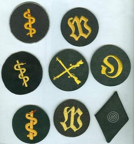 How many of these patches are SS?