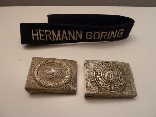 Hermann Goring Regt cuff title