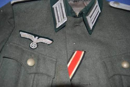 German Tunic, fake?