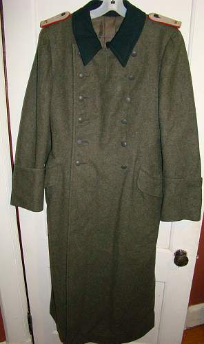 artillary overcoat