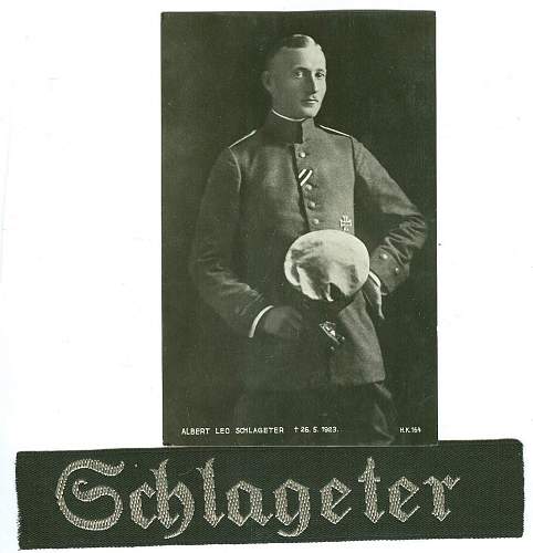 Info about Schlageter cuff title requested