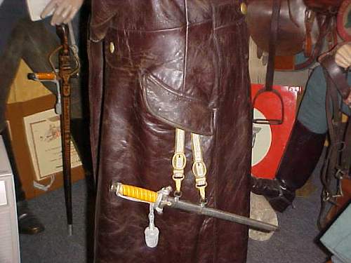 General Officers Leather Coat