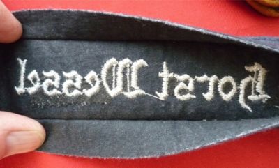 Luftwaffe &quot;Geschwader Horst Wessel&quot; cuff title