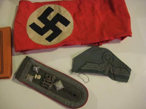 Heereswaffenmeisterschule Shoulder Boards - Nifty, Cool, Rad - and RARE, RARE, RARE!