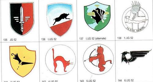 Luftwaffe Aircraft Emblems