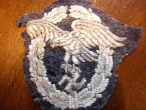 Luftwaffe Observers Badge
