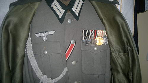 Heer Officer's M36 tunic set