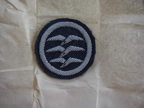 Luftwaffe cloth patch?