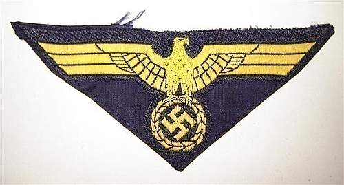 Kriegsmarine Breast Eagles for comment!