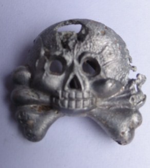 Panzer troop shoulder skull?