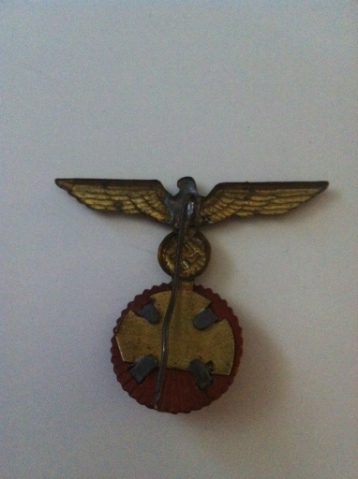 KM cap eagle insignia