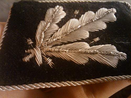 ribbon bars and eagle insignia for review