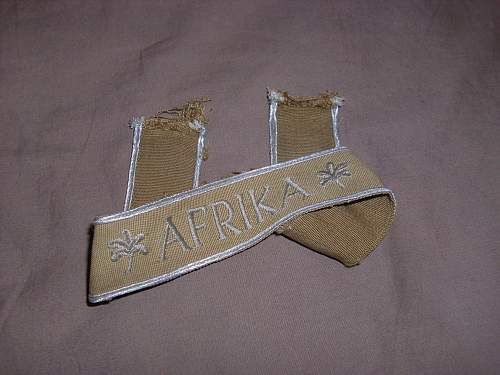 &quot;Afrika&quot; cuff title.....