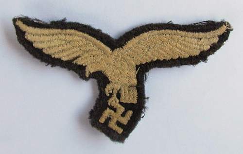 Luftwaffe cloth breast eagles